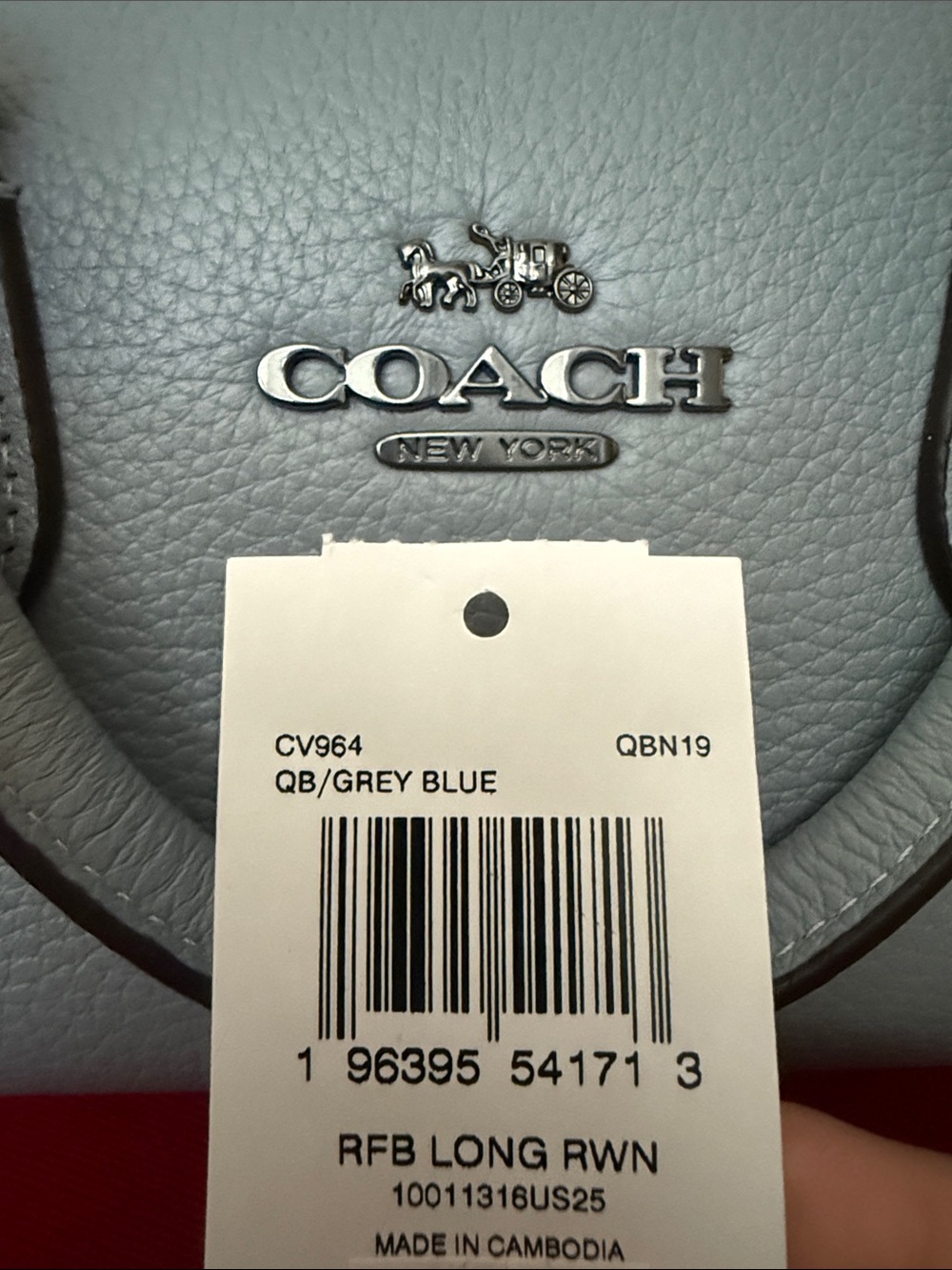 Coach pebble leather barrel bag - Picture 10 of 10